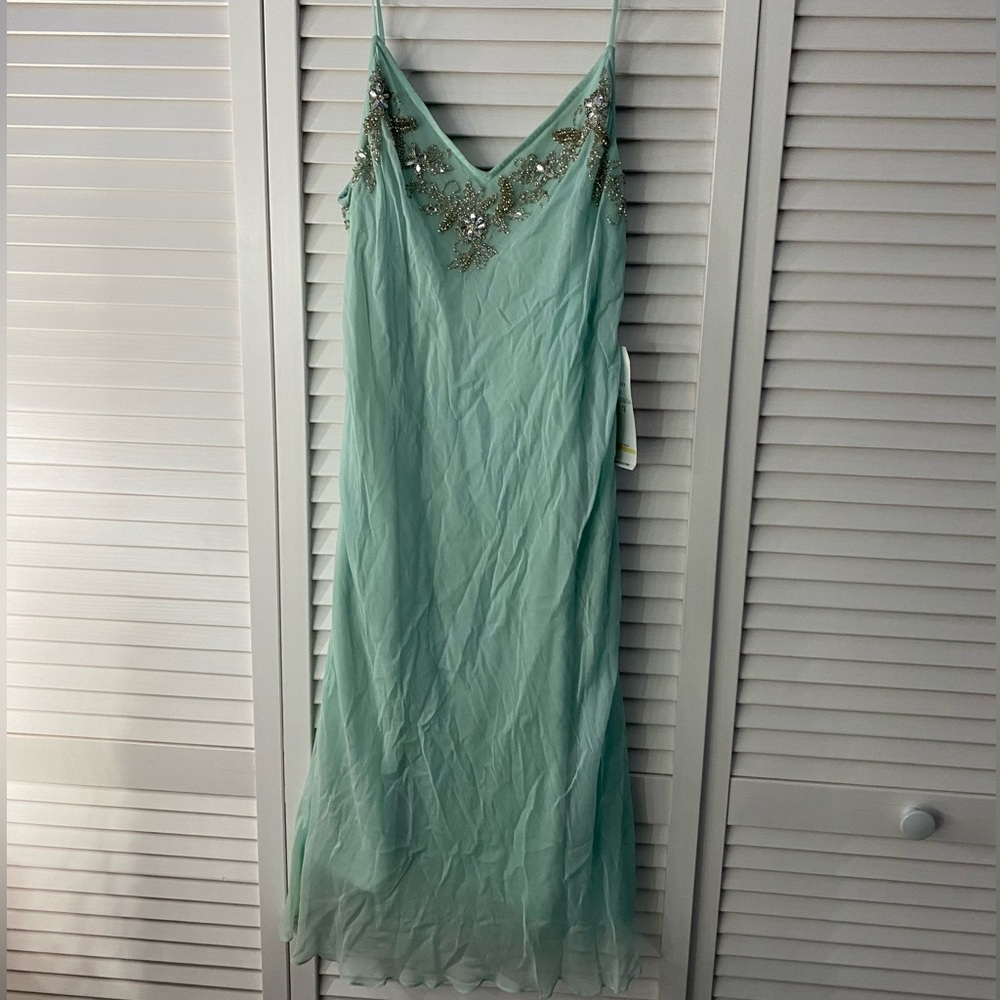 VINTAGE Basix Silk nightgown, new with tags